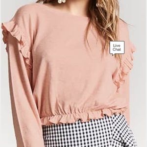Forever 21 cropped sweater